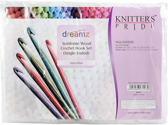 Knitter’s Pride dreamz Symfonie Wood Crochet Hoot Set (Single Ended)