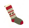 Candide Classics Old-Fashioned Knit Christmas Stocking
