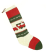 Candide Classics Old-Fashioned Knit Christmas Stocking