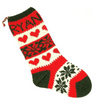 Candide Classics Old-Fashioned Knit Christmas Stocking