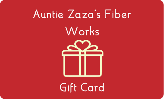 Gift Card from Auntie Zaza's