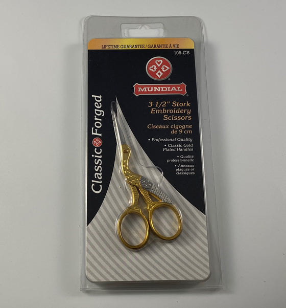 Mundial Stork Embroidery Scissors