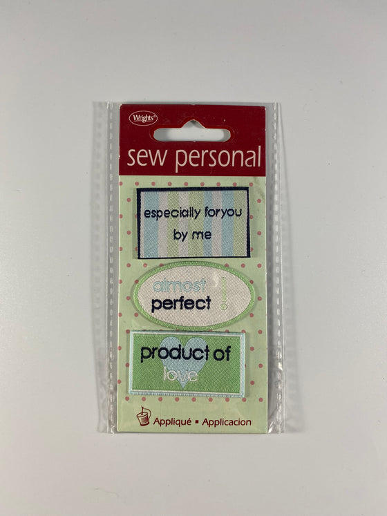 Wrights Sew Personal Label Tags