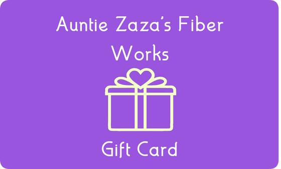 Gift Card from Auntie Zaza's